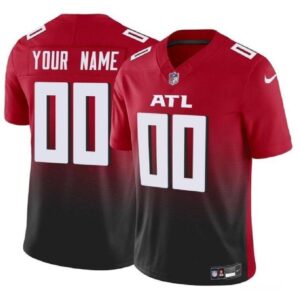 Atlanta Falcons Active Player Custom RedBlack 2023 F.U.S.E Vapor