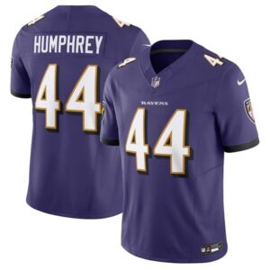 Baltimore Ravens #44 Marlon Humphrey Purple 2023 F.U.S.E Vapor Untouchable