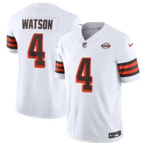 Browns #4 Deshaun Watson White 2023 F.U.S.E. 1946 Collection Vapor Untouchable