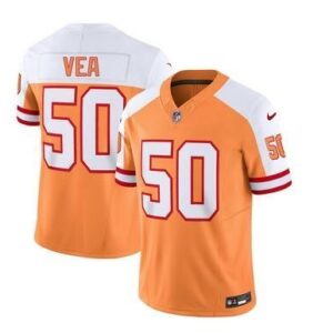 Buccaneers #50 Vita Vea 2023 F.U.S.E. WhiteGold Throwback
