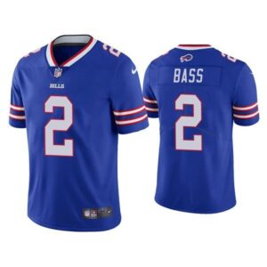 Buffalo Bills #2 Tyler Bass Blue Vapor Untouchable