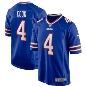 Buffalo Bills #4 James Cook Blue
