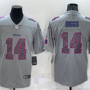 Buffalo Bills #14 Stefon Diggs Gray Atmosphere Fashion Vapor Untouchable