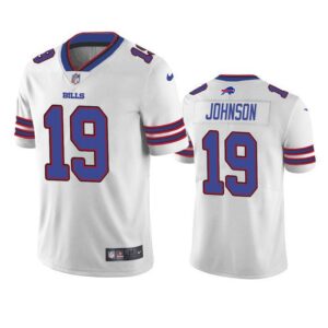 Buffalo Bills #19 KeeSean Johnson White Vapor Untouchable