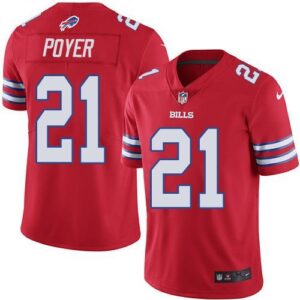 Buffalo Bills #21 Jordan Poyer Red Vapor Untouchable