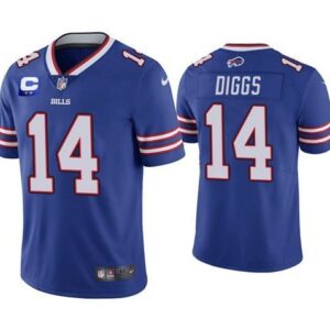 Buffalo Bills 2022 #14 Stefon Diggs Royal Blue Vapor Untouchable