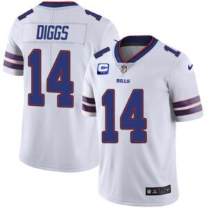 Buffalo Bills 2022 #14 Stefon Diggs Royal White Vapor Untouchable