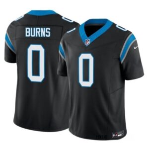 Carolina Panthers #0 Brian Burns Black 2023 F.U.S.E. Vapor Untouchable