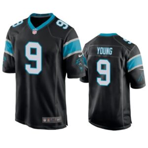 Carolina Panthers #9 Bryce Young Black