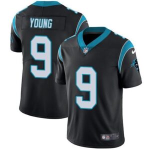 Carolina Panthers #9 Bryce Young Black 2023 Draft Vapor Untouchable