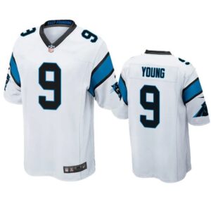 Carolina Panthers #9 Bryce Young White