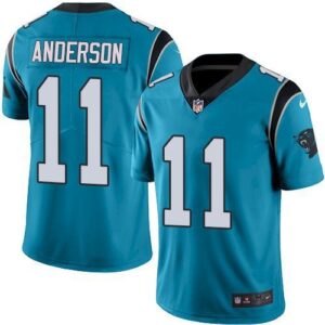 Carolina Panthers #11 Robby Anderson Blue Alternate  Vapor Untouchable