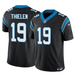 Carolina Panthers #19 Adam Thielen Black 2023 F.U.S.E. Vapor Untouchable