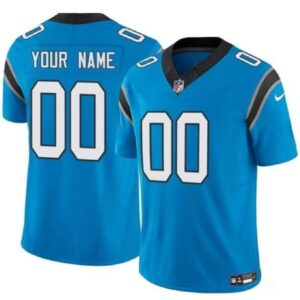 Carolina Panthers Active Player Custom Blue 2023 F.U.S.E. Vapor