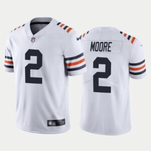 Chicago Bears #2 D.J. Moore White