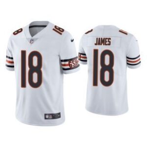 Chicago Bears #18 Jesse James White Vapor untouchable