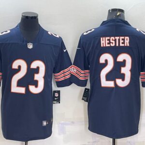 Chicago Bears #23 Devin Hester Navy Vapor untouchable