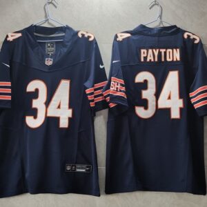 Chicago Bears #34 Walter Payton Navy 2023 F.U.S.E. Vapor Untouchable