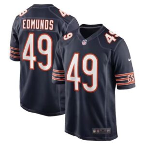 Chicago Bears #49 Tremaine Edmunds Navy