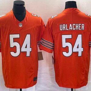 Chicago Bears #54 Brian Urlacher Orange 2023 F.U.S.E. Vapor Untouchable
