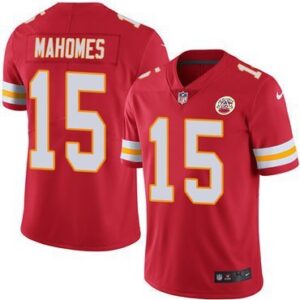 Chiefs #15 Patrick Mahomes Red Team Color  Vapor Untouchable