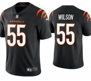 Cincinnati Bengals #55 Logan Wilson Black Vapor Untouchable