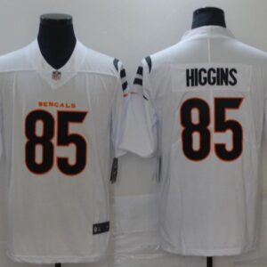 Cincinnati Bengals #85 Tee Higgins White Vapor