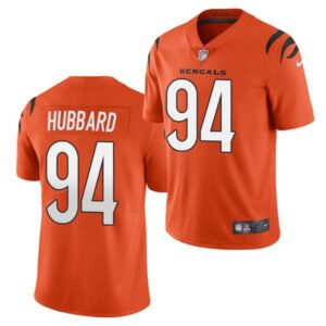 Cincinnati Bengals #94 Sam Hubbard Orange Vapor Untouchable