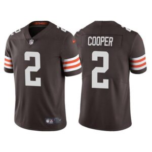 Cleveland Browns #2 Amari Cooper Brown Vapor Untouchable