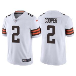 Cleveland Browns #2 Amari Cooper White Vapor Untouchable