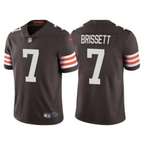 Cleveland Browns #7 Jacoby Brissett Brown Vapor Untouchable