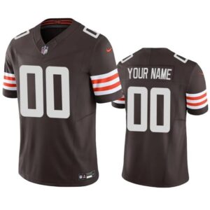 Cleveland Browns Active Player Custom Brown 2023 F.U.S.E. Vapor Untouchable