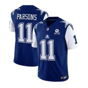 Cowboys #11 Micah Parsons 2023 F.U.S.E. Navy Established In 1960 Patch