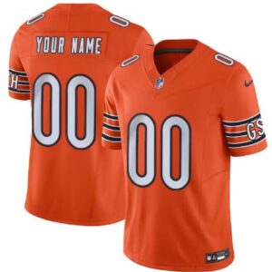 Custom Chicago Bears Orange 2023 F.U.S.E Vapor Untouchable