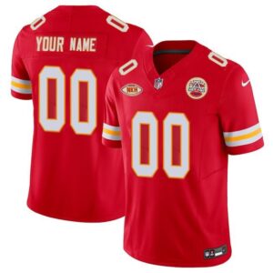 Custom Kansas City Chiefs Red 2023 F.U.S.E. Vapor Untouchable