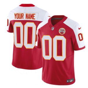 Custom Kansas City Chiefs RedWhite 2023 F.U.S.E. Vapor Untouchable
