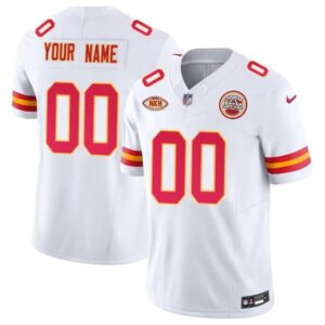 Custom Kansas City Chiefs White 2023 F.U.S.E. Vapor Untouchable
