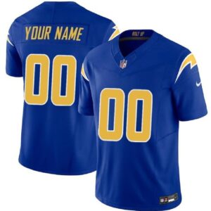Custom Los Angeles Chargers Royal 2023 F.U.S.E. Vapor Untouchable