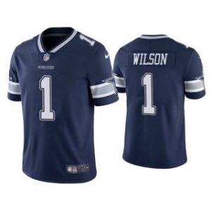 Dallas Cowboys #1 Cedrick Wilson Navy Vapor