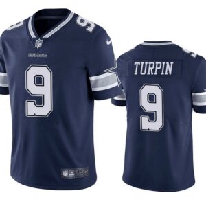 Dallas Cowboys #9 KaVontae Turpin Navy Vapor