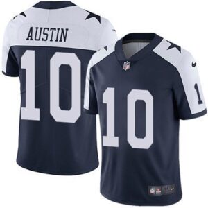 Dallas Cowboys #10 Tavon Austin Navy Thanksgiving  Vapor Untouchable