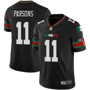 Dallas Cowboys #11 Micah Parsons Black Mexico Vapor