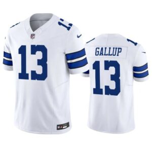 Dallas Cowboys #13 Michael Gallup White 2023 F.U.S.E. Vapor