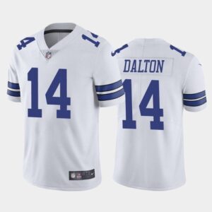 Dallas Cowboys #14 Andy Dalton White Vapor Untouchable