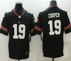 Dallas Cowboys #19 Amari Cooper Black Mexico 2021 Vapor Untouchable