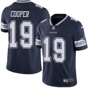 Dallas Cowboys #19 Amari Cooper Navy Blue Team Color  Vapor Untouchable