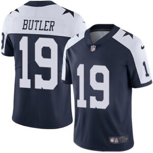 Dallas Cowboys #19 Brice Butler Navy Blue Thanksgiving  Vapor Untouchable