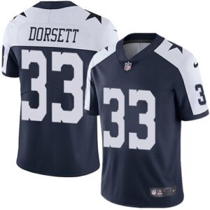 Dallas Cowboys #33 Tony Dorsett Navy Blue Thanksgiving  Vapor Untouchable