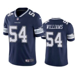Dallas Cowboys #54 Sam Williams Navy Vapor
