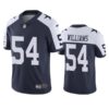 Dallas Cowboys #54 Sam Williams White Navy Vapor